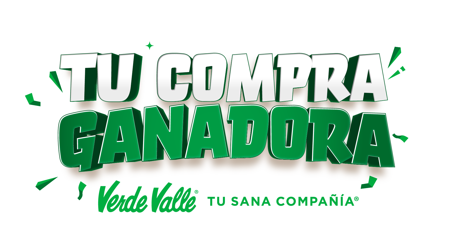 Tu compra ganadora — Verde Valle, tu sana compañía